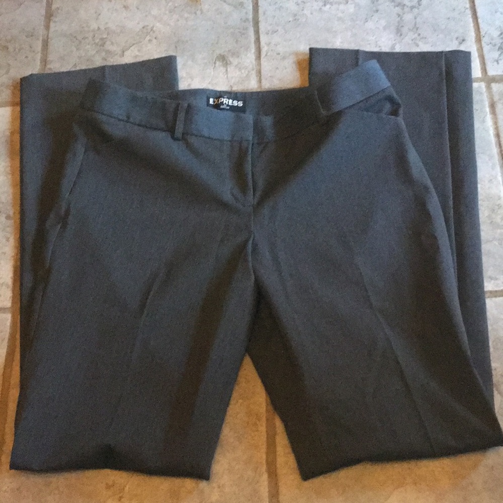 Express brand gray slacks